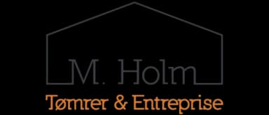 M. Holm Tømrer & Entreprise logo