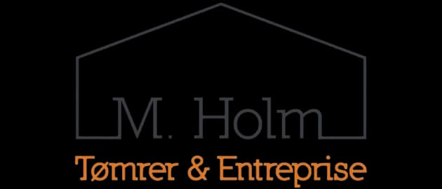 M. Holm Tømrer & Entreprise logo