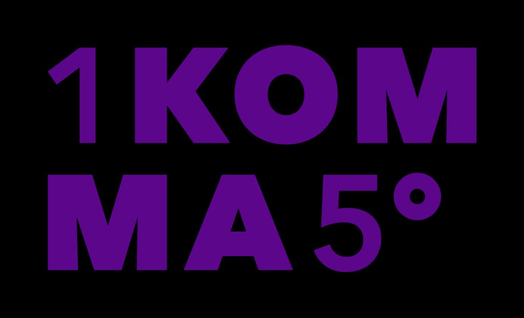 1KOMMA5° Danmark logo