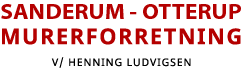 SANDERUM MURERFORRETNING V/HENNING LUDVIGSEN logo