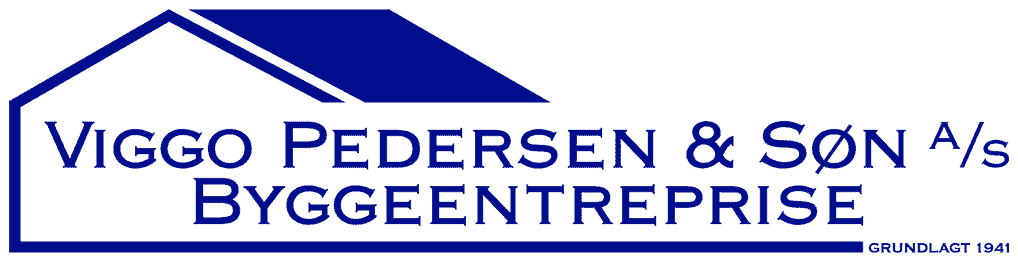 Viggo Pedersen & Søn A/S Byggeentreprise logo