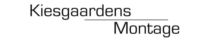 kiesgaarden`s montage logo