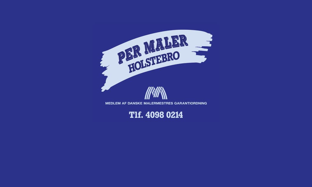 Per Maler v/Per Bjerregaard Pedersen logo
