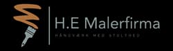 H.E Malerfirma logo