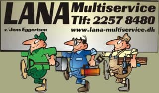 Lana-Multiservice v/Jens Eggertsen logo
