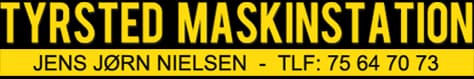 TYRSTED MASKINSTATION/ JENS JØRN NIELSEN logo