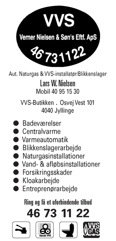 VERNER NIELSEN & SØNS EFTF. ApS logo
