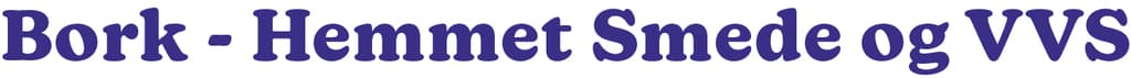 Bork-hemmet Smede-og VVS ApS logo