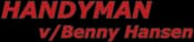 Handyman v/Benny Hansen logo