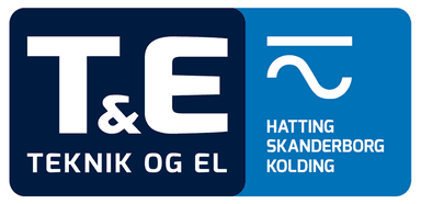 T&E TEKNIK & EL ApS logo