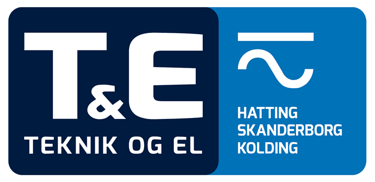 T&E TEKNIK & EL ApS logo