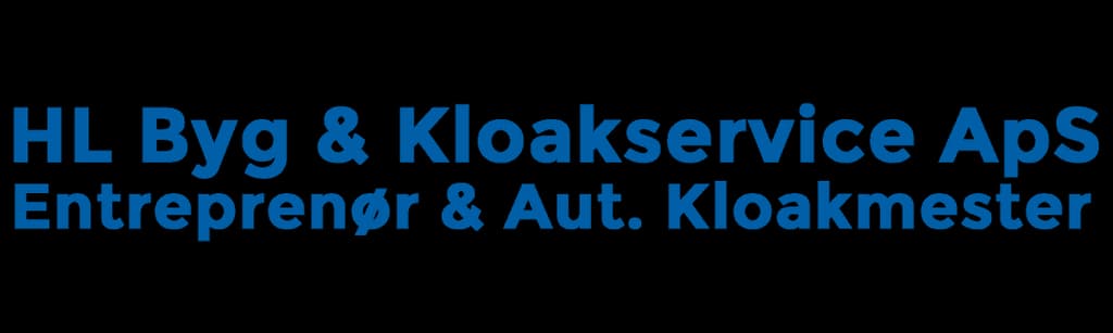 HL Byg & Kloakservice ApS logo