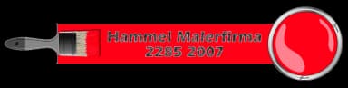 Hammel malerfirma logo