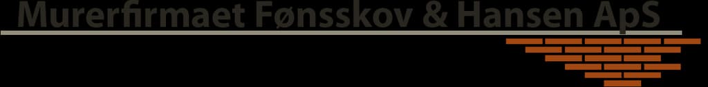 MURERFIRMAET FØNSSKOV & HANSEN ApS logo