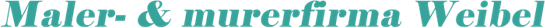 Maler- og Murerfirma Weibel v/Danny Weibel Voldbirk logo