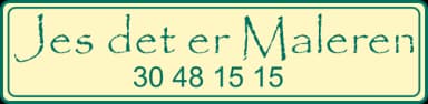Jes det er maleren v/Jes Brian Breckling logo