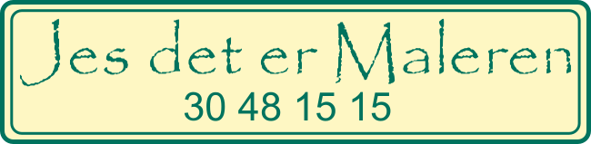 Jes det er maleren v/Jes Brian Breckling logo