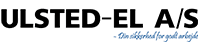 ULSTED EL-FORRETNING A/S logo