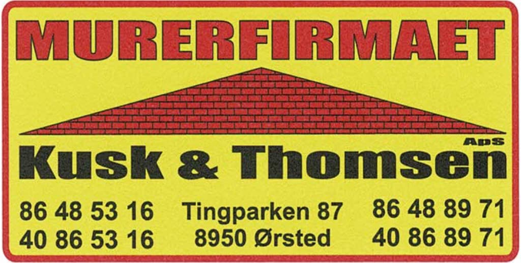 MURERFIRMAET KUSK & THOMSEN ApS logo