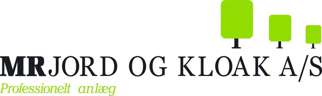 MR JORD OG KLOAK A/S logo