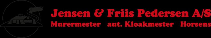 MURERMESTERFIRMAET JENSEN OG FRIISPEDERSEN HORSENS A/S logo