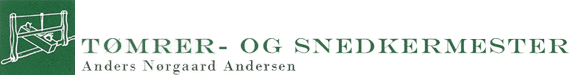 Tømrer og Snedkerfirma Anders Nørgaard logo