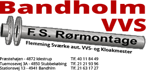 Bandholm VVS logo