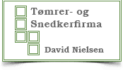 David Nielsens Tømrer og Snedkerfirma logo