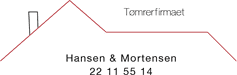 Tømrerfirmaet Hansen & Mortensen Aps logo