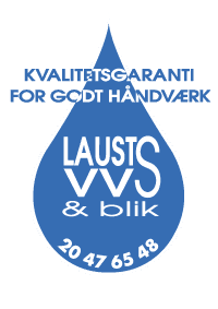 Laust VVS og Blik logo