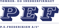Tømrer & Snedkerfirmaet PEF A/S logo
