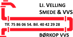 Lille Velling VVS/Børkop VVS logo