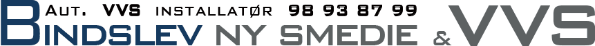 Bindslev Ny Smedie & VVS logo