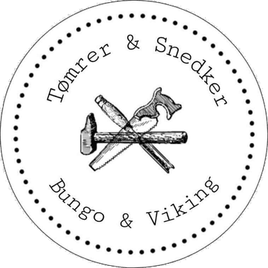 Bungo & Viking - Tømrer logo
