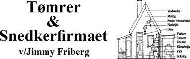 Tømrer og Snedkerfirmaet/Jimmy Friberg logo