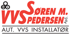 Aut VVS-installatør Søren M Pedersen logo