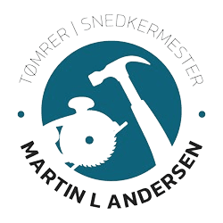 Tømrer/Snedkermester Martin L Andersen logo