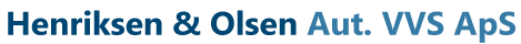 Blikkenslagerfirmaet Henriksen & Olsen ApS logo