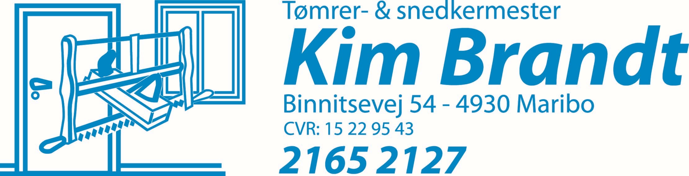 Tømrer- og snedkermester Kim Brandt logo
