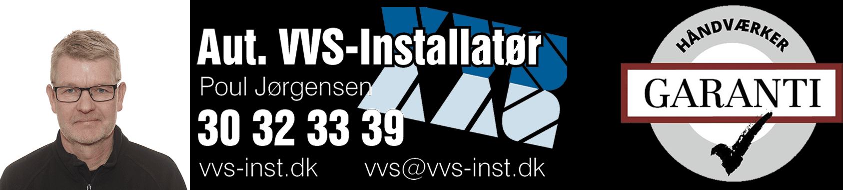 VVS-Installatør Poul Jørgensen logo