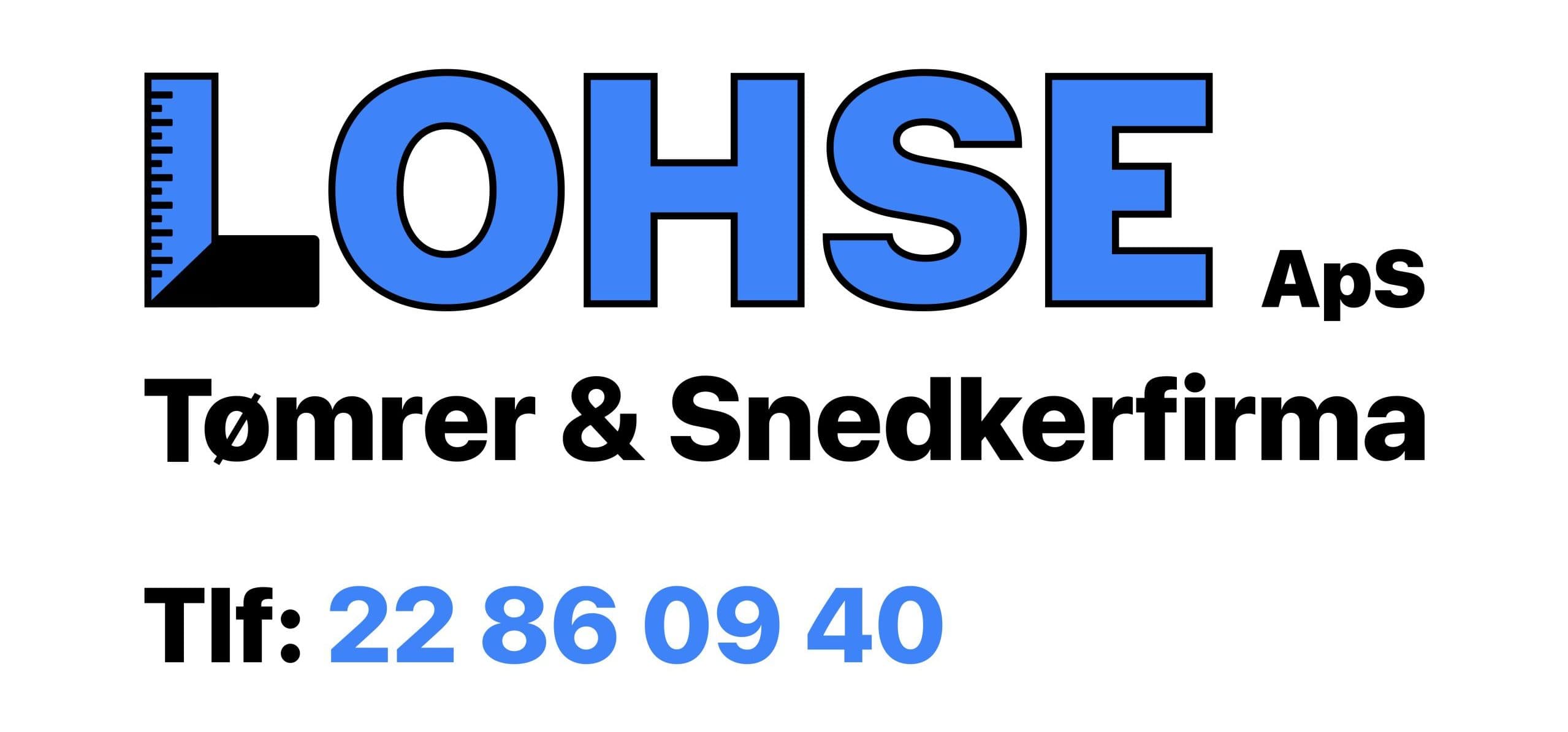 Tømrer- & Snedkerfirmaet LOHSE ApS logo