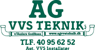 AG VVS Teknik / En del af Ib andersen vvs logo