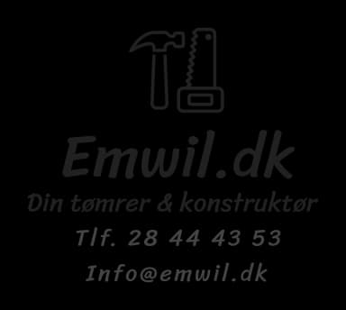 Emwil - din tømrer i Skæring logo