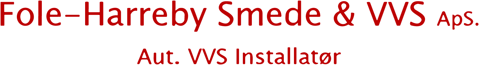 Fole-Harreby Smede & VVS ApS logo