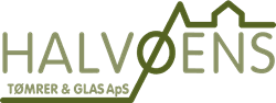Halvøens Tømrer & Glas ApS logo