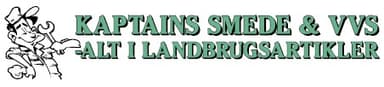 Kaptains Smede & VVS logo