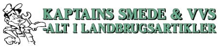 Kaptains Smede & VVS logo