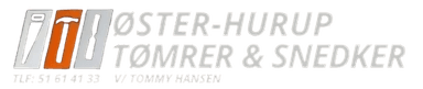 Øster Hurup Tømrer & Snedker logo