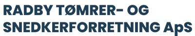 Radby Tømrer & Snedkerforretning ApS logo