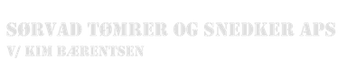 Sørvad Tømrer og Snedker ApS logo